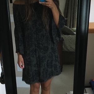 Nordstrom BP Fall Off- the-Shoulder Dress